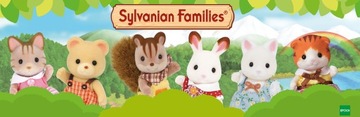 Sylvanian Families развлекается у бассейна, детское трио 5749