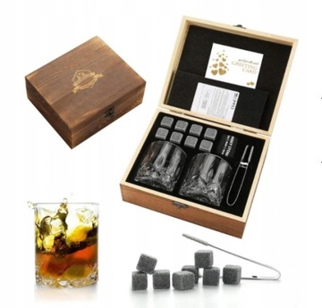 ZESTAW GENTELMANA DO WHISKY PREZENT WHISKEY