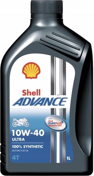 Olej motocyklowy Shell Advance 4T Ultra 10W-40 1L