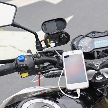 FreedConn MC16 ПРИкуриватель MOTO USB 3.1A