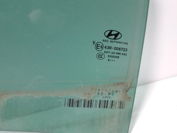 HYUNDAI TUCSON II III SKLO (OKNO) DVEŘE ZADNÍ LEVÝ 2018