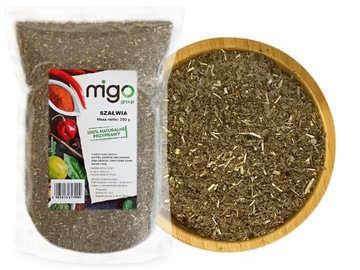 SZAŁWIA suszona, naturalna - 250g - MIGOgroup