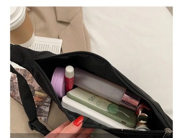 Women Shoulder Bags Solid Color Nylon Dumpling Mes