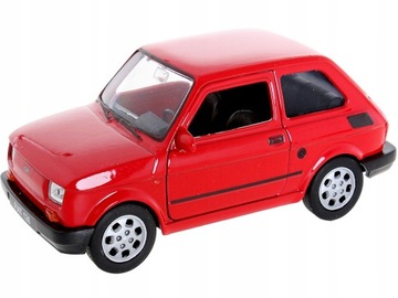 WELLY Polski FIAT 126p Model Metalowy 1:34 MALUCH