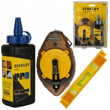 STANLEY 47-465 НАБОР ТЯЖЕЛОЙ ВЕРЕВКИ 30М + МЕЛ