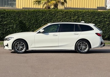 BMW Seria 3 G20-G21 Touring 2.0 320d 190KM 2022 BMW Seria 3 Bezwypadkowa Serwisowana 1-Wlasciciel M-HEV Ledy Panorama Asys, zdjęcie 2