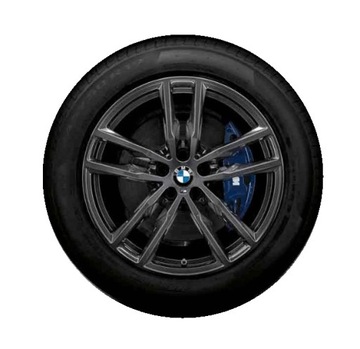 КОЛО ЗИМОВЕ BMW X3 G01 /X4 G02 19" M DOUBLE-SPOKE 698M ORBIT GREY+ ЧОХЛИ 