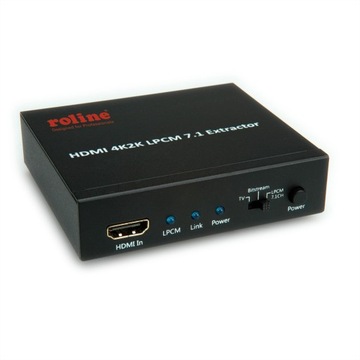 ROLINE Audio Ekstraktor HDMI 4K LPCM 7.1