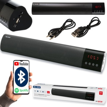 ДИНАМИК BLUETOOTH FM SOUNDBAR ДЛЯ НОУТБУКА FM USB MINI JACK 3,5 мм