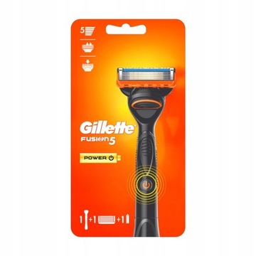 Gillette Fusion 5 Power Maszynka do golenia Rączka + 1 wkład