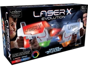 Laser X Evolution Sada 2 infračervených pistolí LAS88178