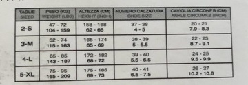 Calzedonia WELLNESS 140 rajstopy uciskowe kompresyjne 18-21 mmHg czerń XL/5