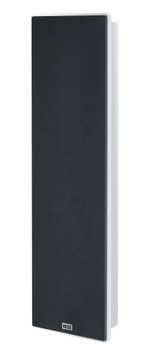 Heco Ambient 44 F на стене, центральная колонка - белая