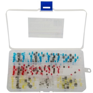 Термоусадочная трубка с жестью, быстроразъемный разъем, 120 шт.