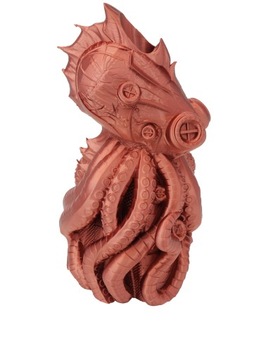 Осьминог в стиле стимпанк - башня для игральных костей - FatesEnd Octopunk Dice Tower DT1