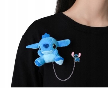 pluszowa broszka przypinka stitch