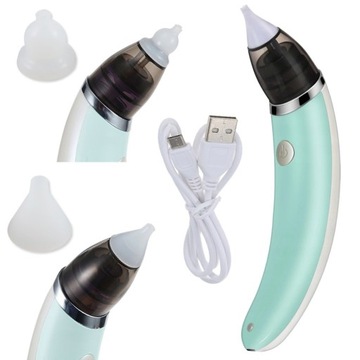 ASPIRATOR ELEKTRYCZNY DO NOSA ODCIĄGACZ KATARU NA USB Z REGULACJĄ