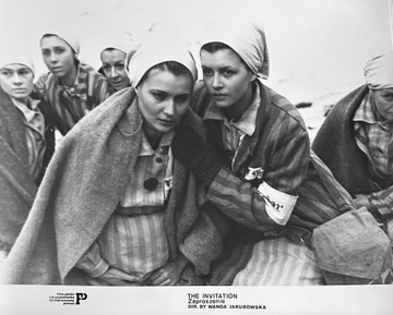 MARIA PROBOSZ duży fotos kino film ZAPROSZENIE 24x30