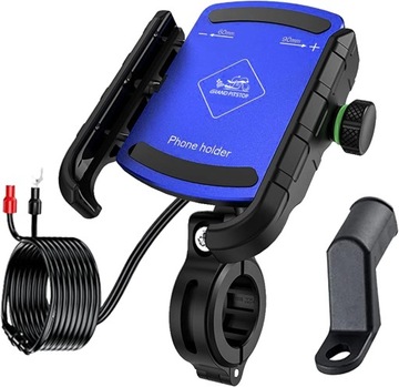 Grandpitstop Jaw Grip Aluminiowy wodoodporny uchwyt na telefon komórkowy