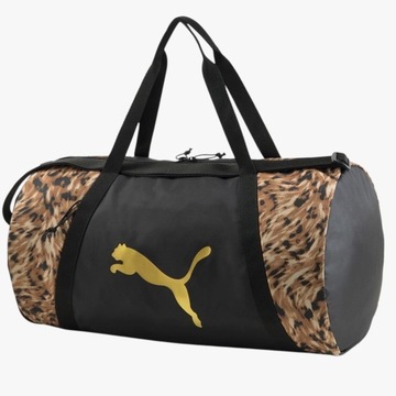 Torba Sportowa Puma Safari Na ramię Panterka Czarna
