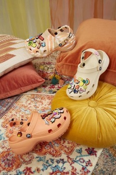 ЖЕНСКИЕ КЛОГИ CROCS, ЛЕГКИЕ ОБУВИ НА ПЛАТФОРМЕ, размеры 36/37