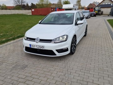 Volkswagen Golf VII Hatchback 3d 2.0 TDI BlueMotion Technology 150KM 2016 Volkswagen Golf 2.0tdi R Line Bixenon Skóra Navi, zdjęcie 1