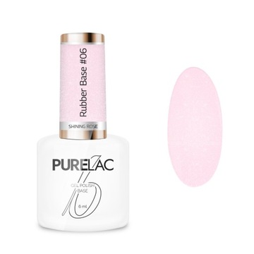 Purelac Baza Kauczukowa Rubber Base 6 Shining Rose