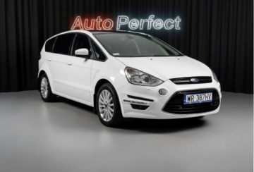 Ford S-Max I Van Facelifting 2.0 Duratorq TDCi DPF 163KM 2014 Ford S-Max 2.0 TDCI 163KM PDC BiXenon polskory ele fotele 7 osob panorama