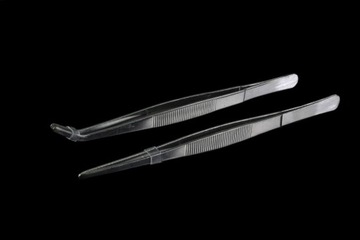 Пинцет Пинцет Пинцет прямой + изогнутый 25 см НАБОР