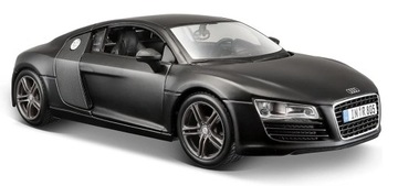 Model MAISTO Audi R8 1/24 31281 Matte Black OUTLET