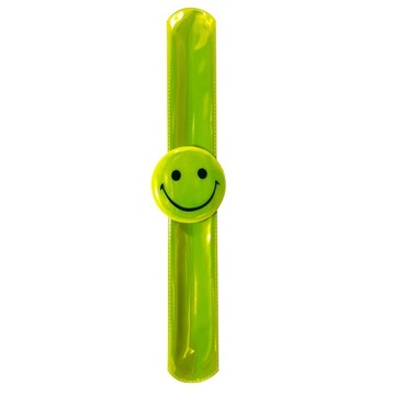 OPASKA ODBLASKOWA SAMOZACISKOWA EMOTKI NA RĘKĘ