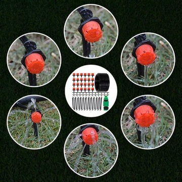 Капельный полив растений, шланг 20м, комплект