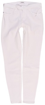 WRANGLER spodnie JEANS white SKINNY CROP _ W31 L32