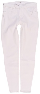 WRANGLER spodnie WHITE jeans SKINNY CROP _ W31 L32