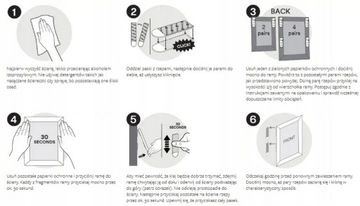 КОМАНДА-ВЕЛКРО ДЛЯ КАРТИН, СРЕДНЯЯ, 3 ШТ.