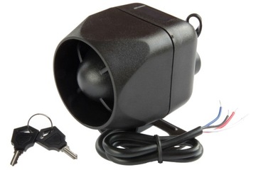 NOXON syrena tuba samochodowa alarmowa z własnym zasilaniem 1-ton 12V/20W