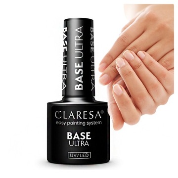 Baza Hybrydowa Do Paznokci UV LED Claresa Ultra Base Clear 5ml