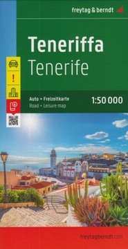 TENERYFA mapa 1:50 000 FREYTAG & BERNDT