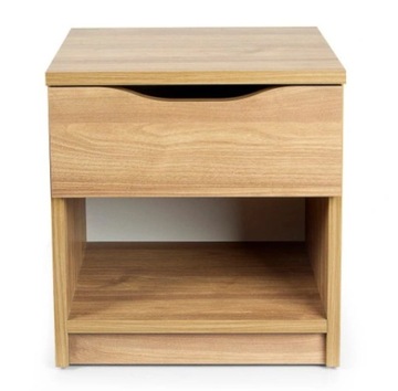 Bedside table, kastlik, Sonoma oak