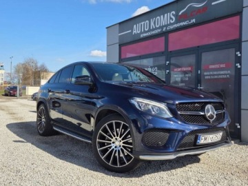 Mercedes GLE W166/C292 SUV AMG 3.0 450 AMG 367KM 2016 Mercedes-Benz GLE GWARANCJA Salon Polska AMG Oryg. przebieg DrugiKompletKo