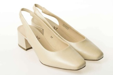 Buty Damskie 38 Czółenka CAPRICE 29500 Beige Perlato