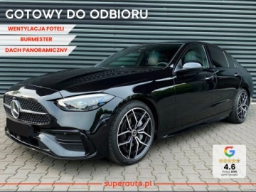 Mercedes Klasa C W206 Limuzyna 2.0 300 258KM 2026 300 4M Pakiet AMG Premium Plus + Pakiet Zimowy + Pakiet Night + Kamera