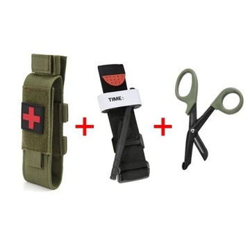 Тактическая военная аптечка, турникет, набор для выживания Molle, сумка