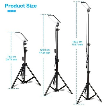Reflektor, lampa halogenowa 84 LED 1680LM Tripod