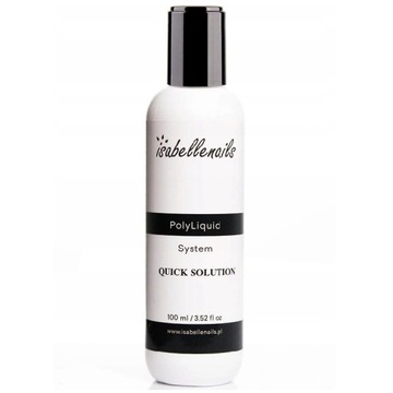 Płyn do akrylożelu 100ml Isabellenails Poly Liquid Quick Solution polygel