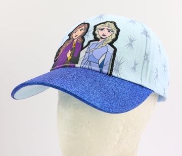 Детская бейсболка Disney Frozen FROZEN Elsa 52-56см Блестящая Вышивка