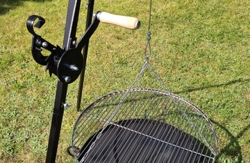 КАТУШКА ДЛЯ ГРИЛЯ С РУКОЯТКОЙ И ХРЕПОВКОЙ