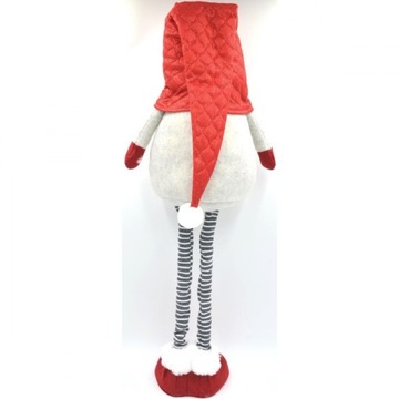 БОЛЬШОЙ Гном НА ТЕЛЕСКОПИЧЕСКИХ НОЖКАХ, СТОЯЩИЙ РОЖДЕСТВЕНСКИЙ ГНОМ, УКРАШЕНИЕ САНТА ГНОКА