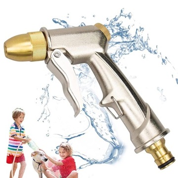 PISTOLET ZRASZACZ DO WODY REGULOWANY MOSIĄDZ 4 TRYBY 3/4