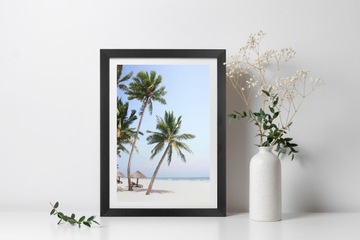 Ramka na zdjęcia 15x21 ramki czarna foto MDF A5 CADRO